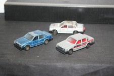 3x Alte Majorette Volvo 760 GLE Nr 230 Spielzeugautos Modellautos 1/60 selten