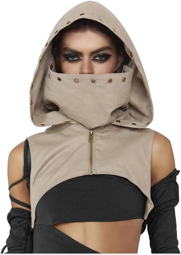 Unisex mittelalter gugel - unisex,