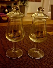 2 Calvados Gläser mit Deckel  GILBERT