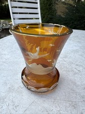 Antiker Ranftbecher Glaspokal