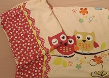 Biber-Bettwäsche + EULEN + Meradiso + Baumwolle + Decke 135/200 + Kissen 80/80