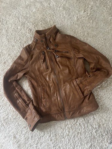 Echtleder bikerjacke damen - echtleder,