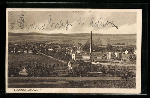 Ansichtskarte baddeckenstedt - ansichtskarte,