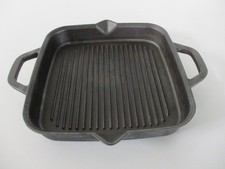 Haushaltsware: Gusseisen Grillpfanne (3,1 kg)