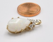 Clip Anhänger Voll Opal