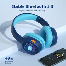 Tronsmart Bluetooth Kopfhörer Wireless Headset 93dB 45 Stunden für Kinder 93dB