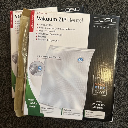 Caso vakuum zip beutel 20x23 - caso,