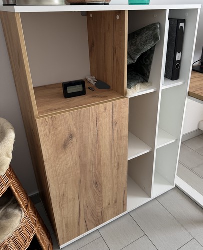 Regal holz weiß klein mit - regal,