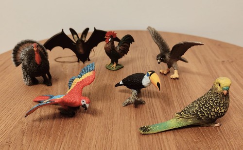 Vögel von schleich und - schleich,