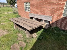 ❗️Garten❗️Holz❗️Bank❗️Tisch❗️Set❗️