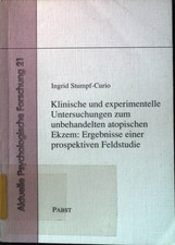 Klinische und experimentelle Untersuchungen zum unbehandelten atopischen Ekzem :