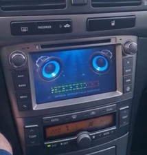 DAB+ Android 12 Autoradio GPS Navi DSP 32GB Für Toyota Avensis T25 2005-2009