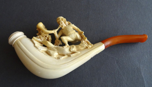 Antike meerschaumpfeife - antike,