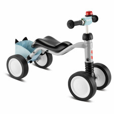 PUKY WUTSCH Bundle Laufrad Kinderlaufrad Dreirad Lauflernhilfe Grey Racoon