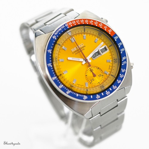 Seiko chronograph orange - chronograph, pogue
