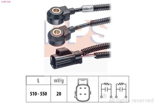 Eps klopfsensor 957 130 für - 1.957.130,