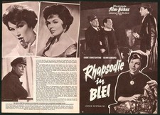 Filmprogramm IFB Nr. 4869, Rhapsodie in Blei, Eddie Constantine, Dawn Addams, R 