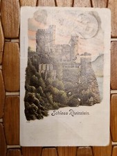 Litho AK Schloss Rheinstein