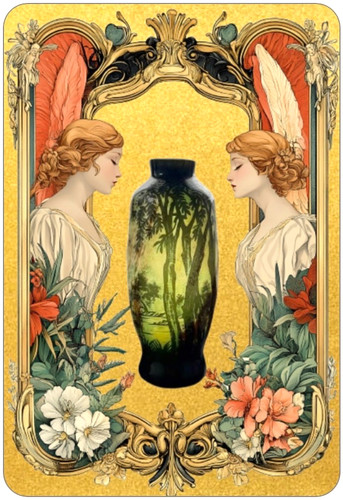Art nouveau émile gallé - art,