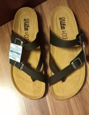 Bio Life, Zehentrenner, Schwarz, Gr. 41, Neu!