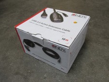 NEU 10m Lindy USB 3.0 Aktiv Verlängerungskabel Typ A Stecker auf Typ A Buchse