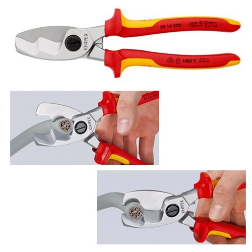 Knipex 200 kabelschere - knipex,