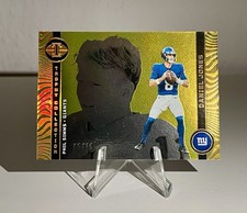 2023 Panini Illusions NFL Trophy Collection TC-42 Daniel Jones Phil Simms /10