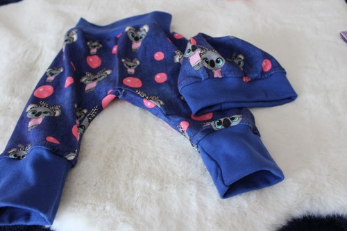 Babyset-Pumphose+Mütze-Joggin