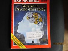 04.09.2000, Der Spiegel, Was kann Psycho-Therapie ? CDU Wahlkampfkassen