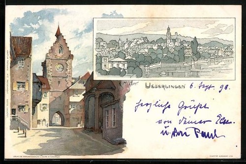 Künstler mutter - künstler-ak,