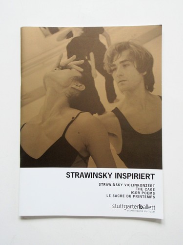 Programmheft strawinsky - programmheft, "strawinsky