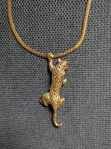 Kette leopard panther hängend - kette,
