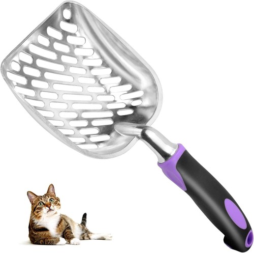 Katzenstreuschaufel aus metall - katzenstreuschaufel,