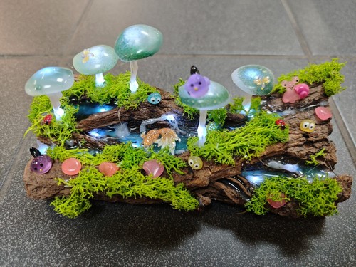 Wunderschöner ast pilze - wunderschöner,