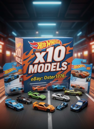 Hot wheels box - hot, 10
