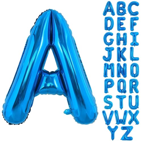 Zoll blau buchstabenballon - 40,