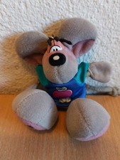 Diddl Maus - Schlüssel Anhänger - Plüsch Maus Grau Stofftier Depesche 