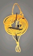 Knotenhalfter + Bodenarbeitsseil | Neongelb | Handmade 