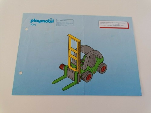 Playmobil 3003 nur bauplan - 3003,