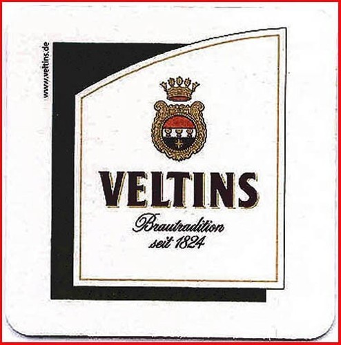Bierdeckel veltins - -,