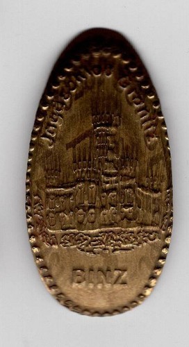 Elongated coin binz insel - coin, binz,