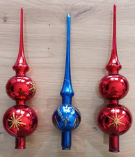 3  ALTE CHRISTBAUMSPITZEN IN