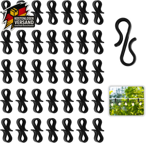 130schwarze dachrinnenhaken - 130schwarze,