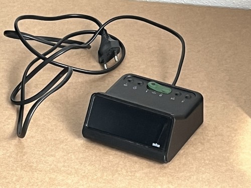 Braun elektrischer wecker led - braun,