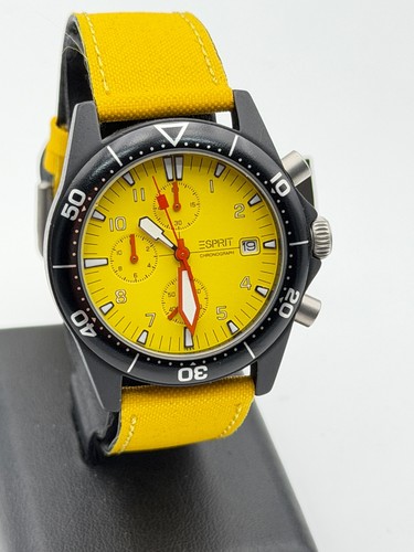 Esprit chronograph gelb quartz - esprit,