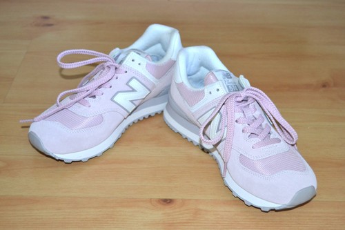 Neu rosa graue damen sneakers - graue,
