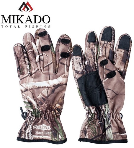 Mikado camo angelhandschuhe - mikado,