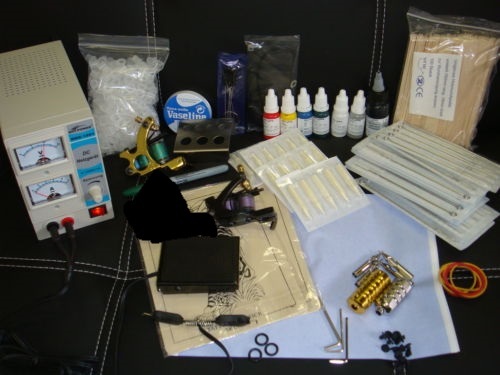Luxus tattoo komplettset - tattoo,