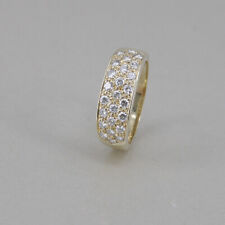 Ring in 585/14k Gelbgold mit  25 Brillanten ca. 0,75 ct Top Wesselton/vs