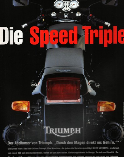 Prospekt triumph motorrad - prospekt,